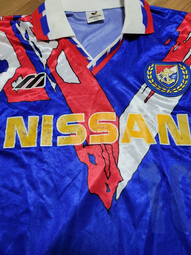 90s MIZUNO Jリーグ 横浜マリノス 初代 ユニフォーム