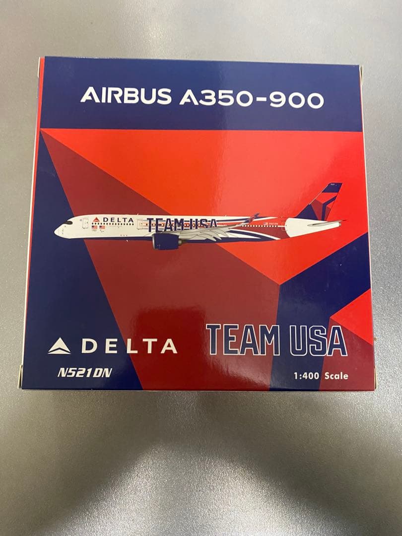 デルタ航空 Airbus A350-900 Team USA 1:400