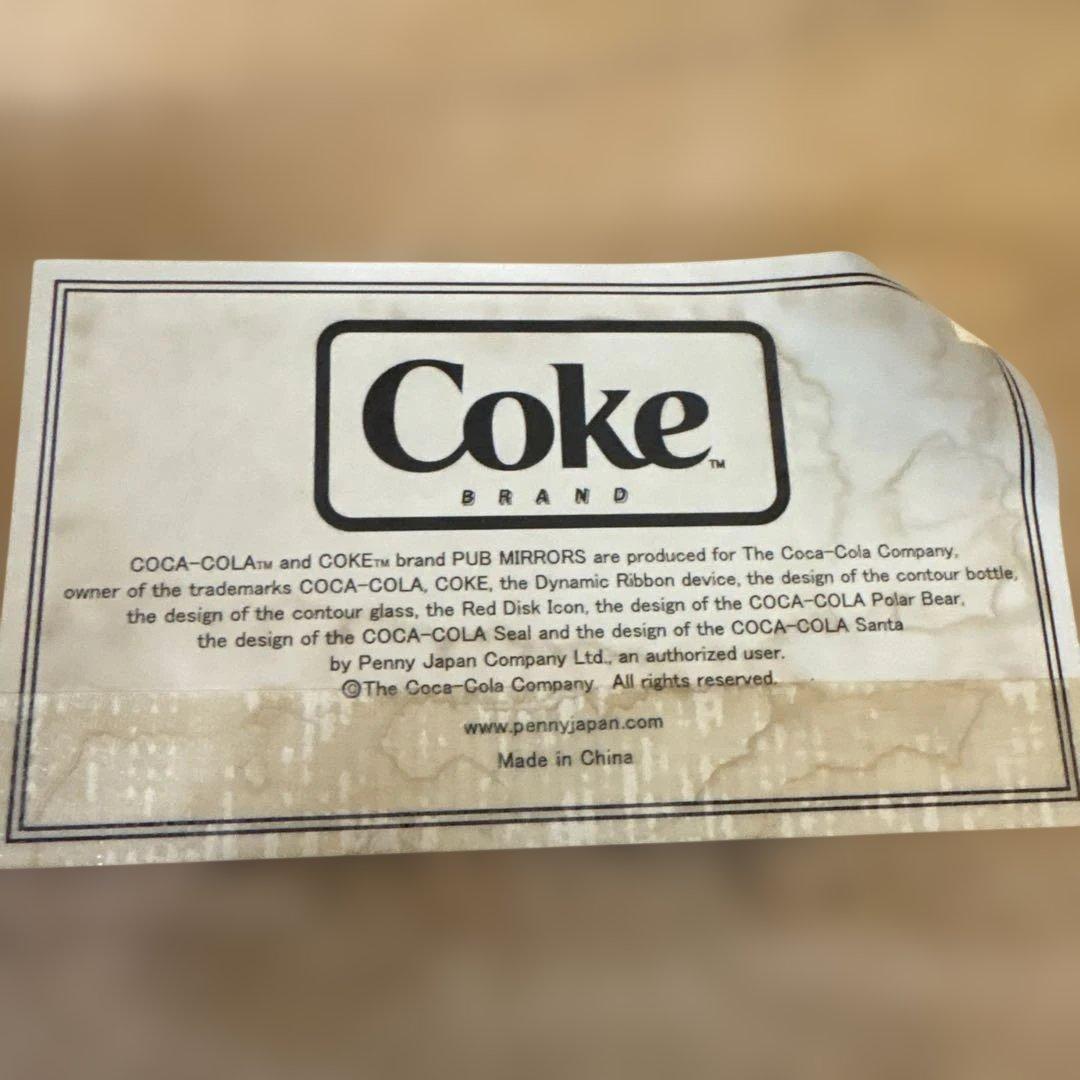 Coca-Cola ヴィンテージ広告 フレーム付き