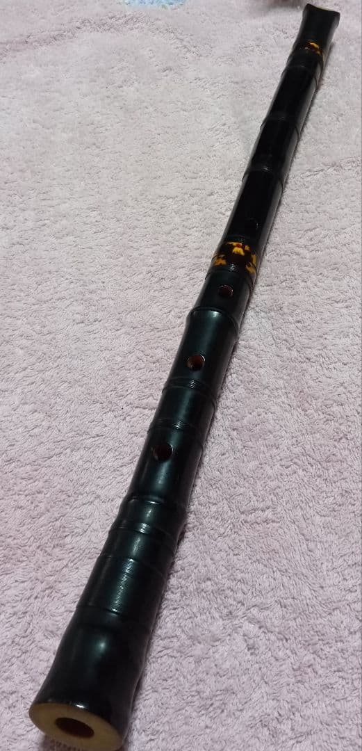 中古品*尺八 黒