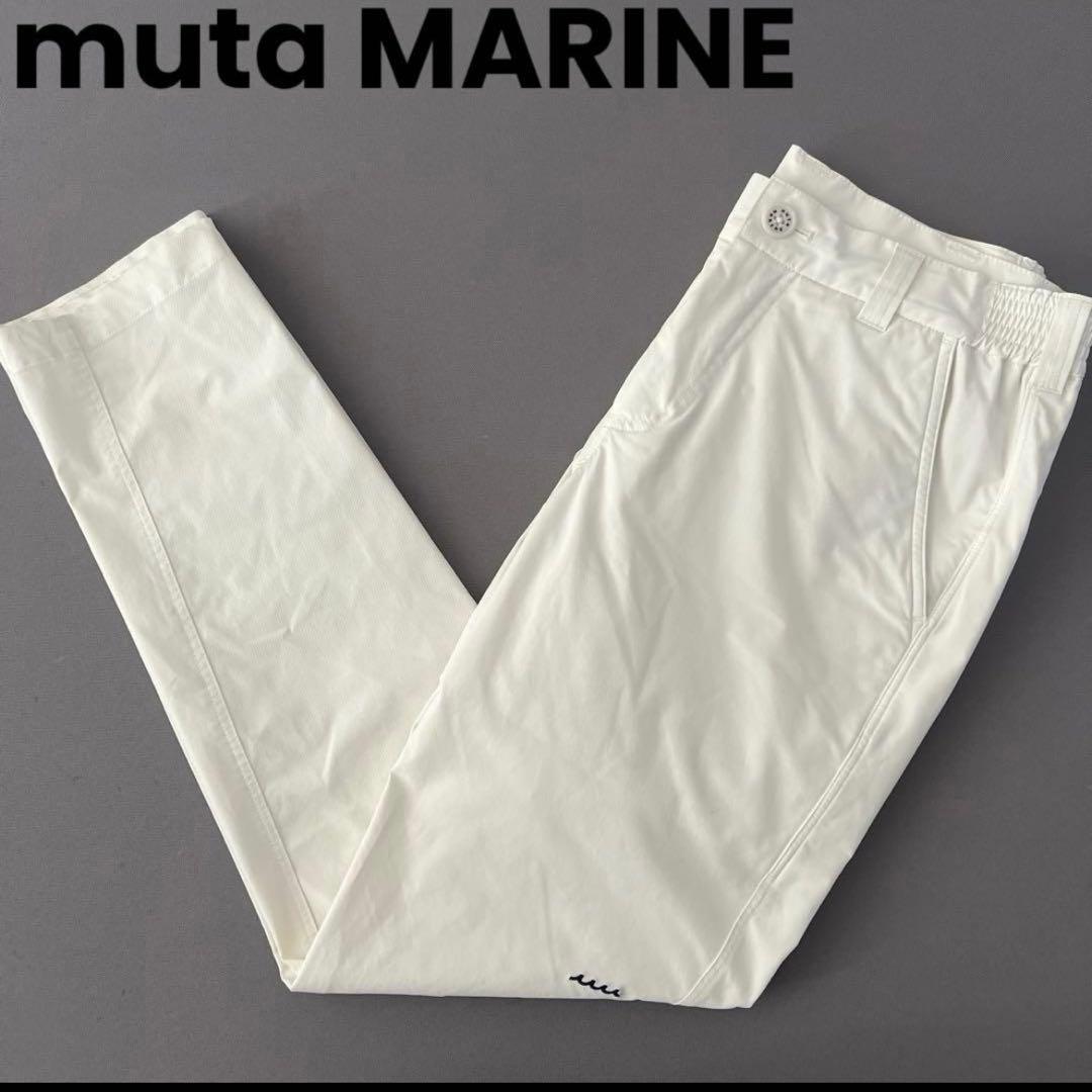MUTA MARINE ムータマリン　モックネック　ハイネック　スウェット　ロゴ