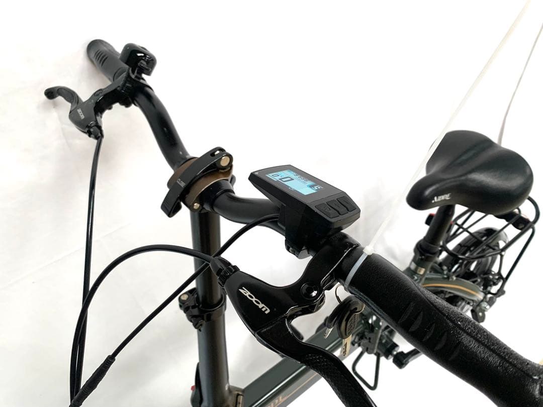 送料無料AIDDE折り畳み電動自転車 36V7.8Ah 5速14インチ動作確認済
