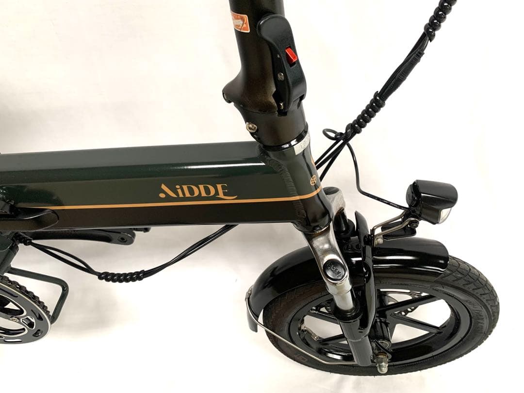 送料無料AIDDE折り畳み電動自転車 36V7.8Ah 5速14インチ動作確認済