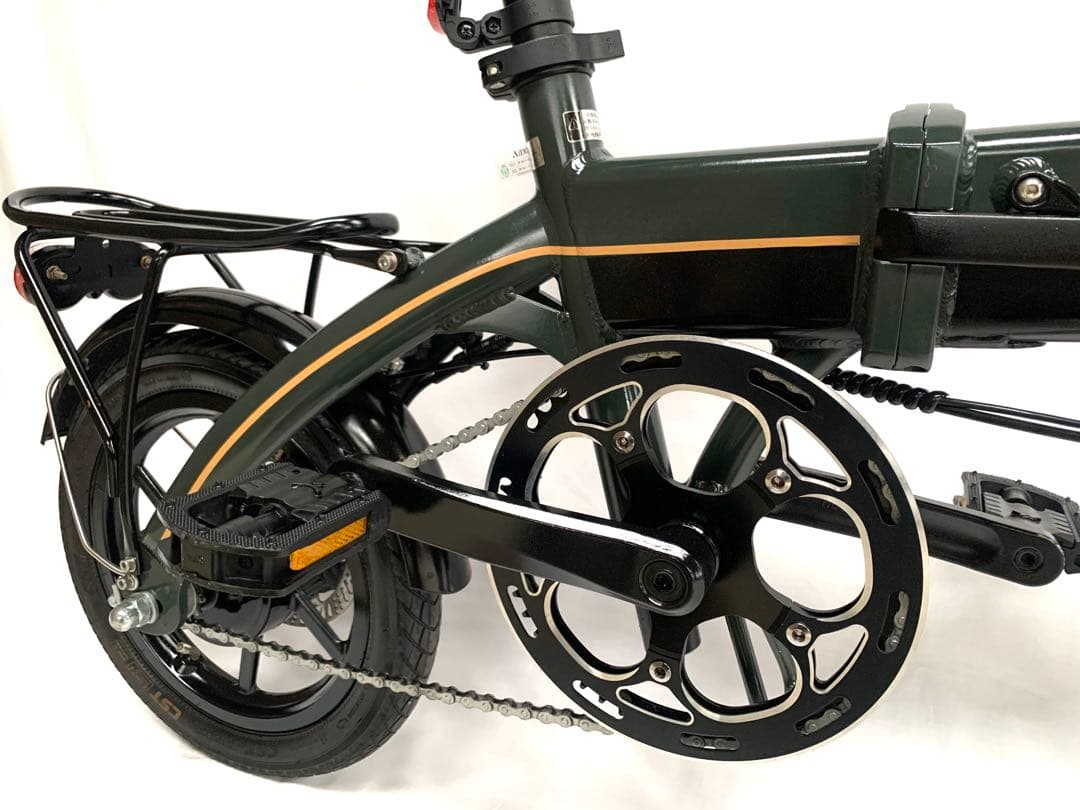 送料無料AIDDE折り畳み電動自転車 36V7.8Ah 5速14インチ動作確認済