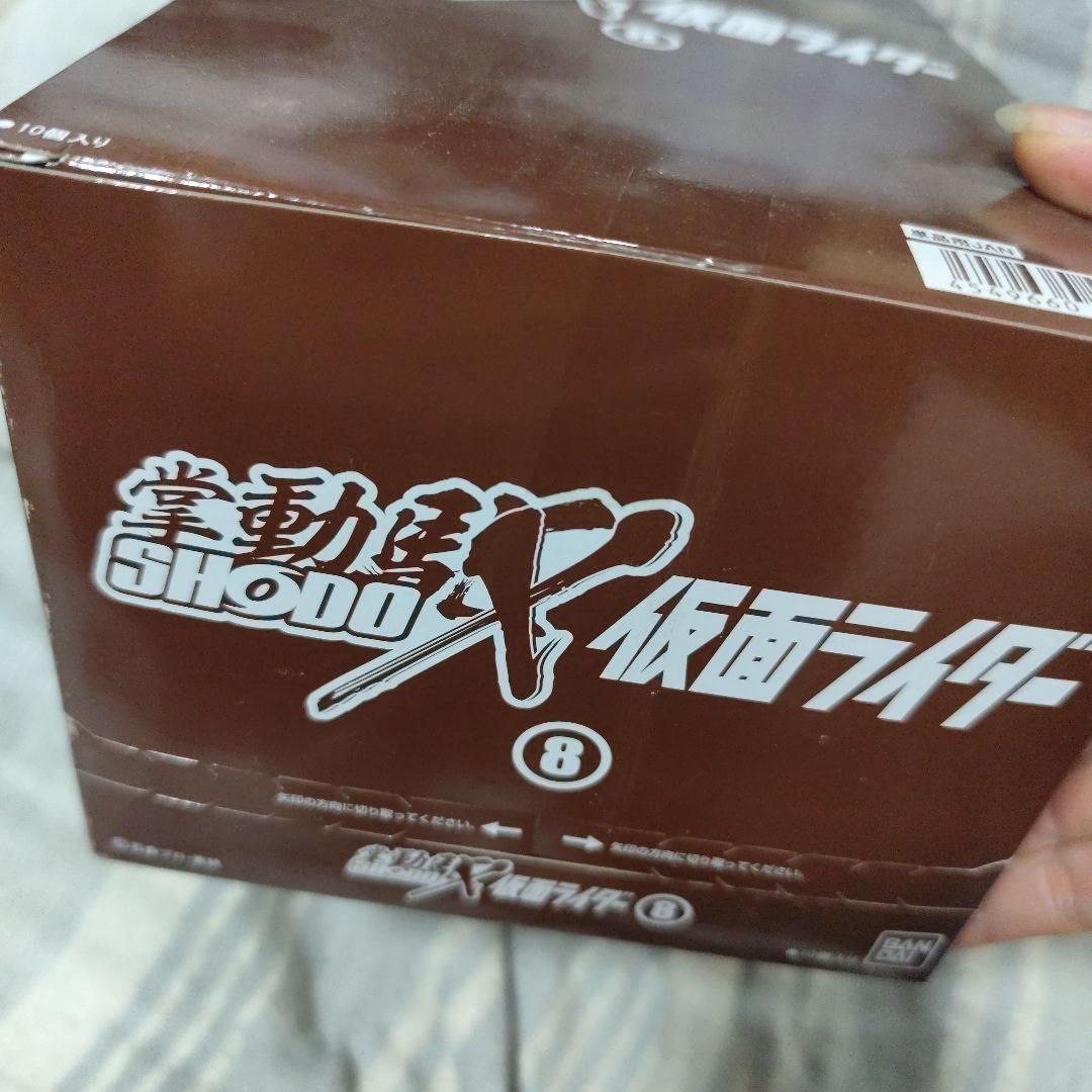 掌動 駆 SHODO X 仮面ライダー 8 10箱入り ボックス