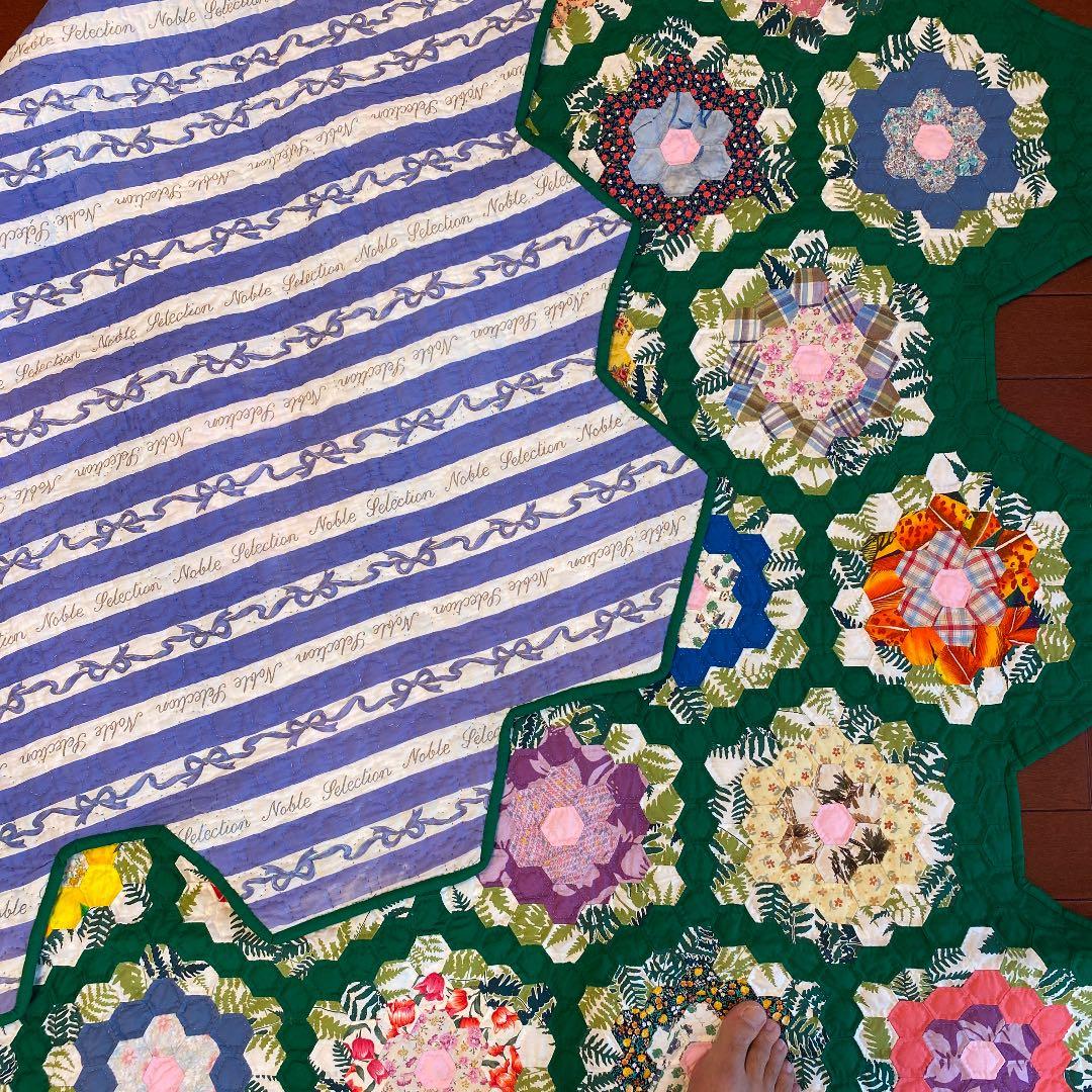 アメリカン　パッチワークキルト