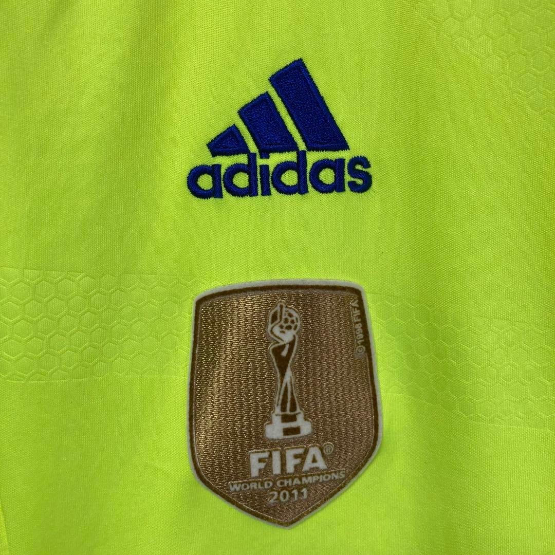アディダス adidas なでしこ ユニフォーム アウェイ 2014 大野 忍