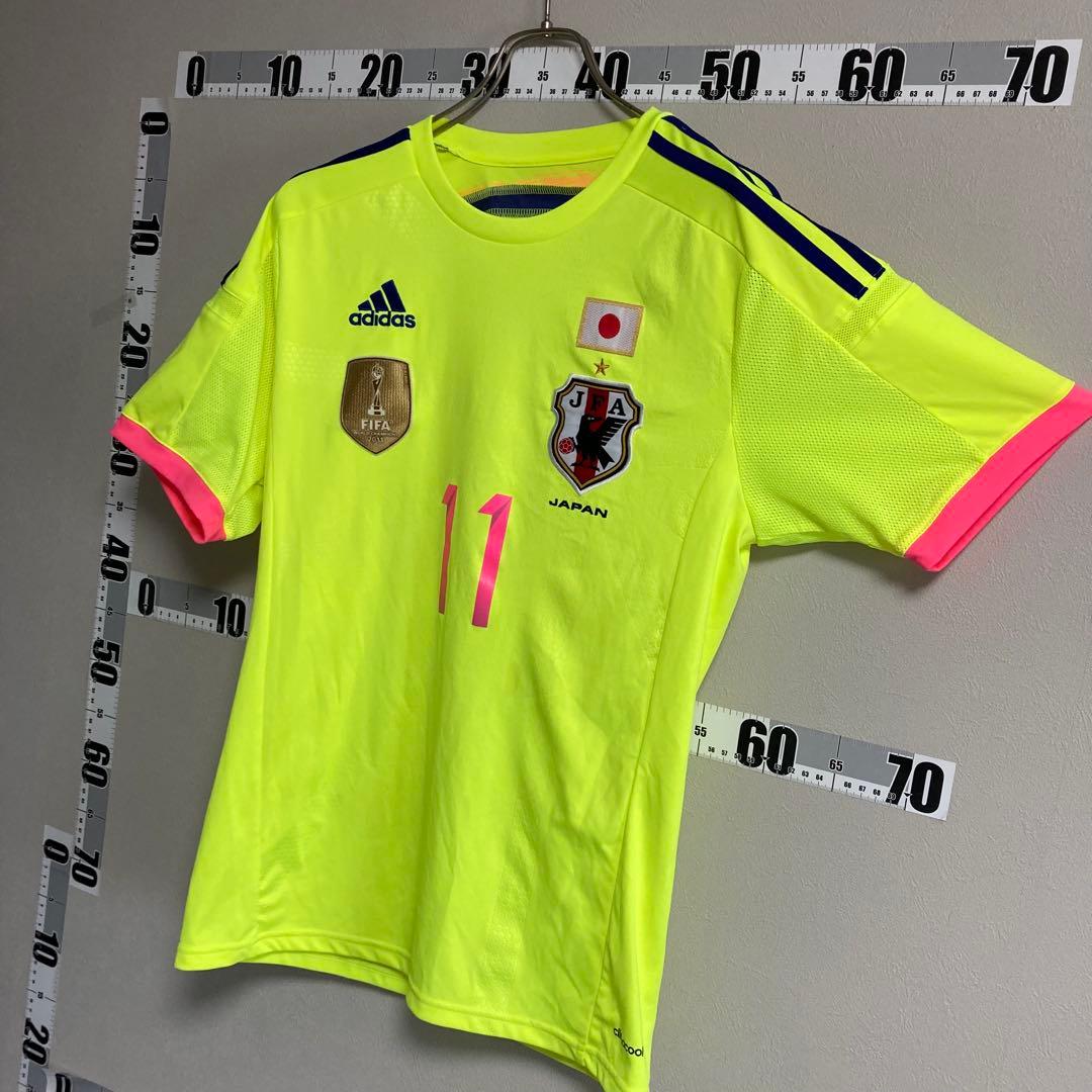 アディダス adidas なでしこ ユニフォーム アウェイ 2014 大野 忍