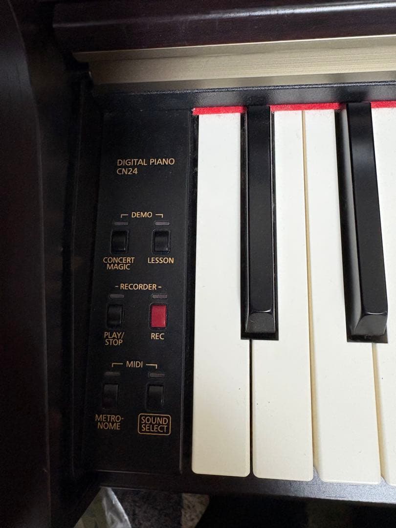 【引き取り限定】 KAWAI CN24R 電子ピアノ 88鍵 ダークブラウン