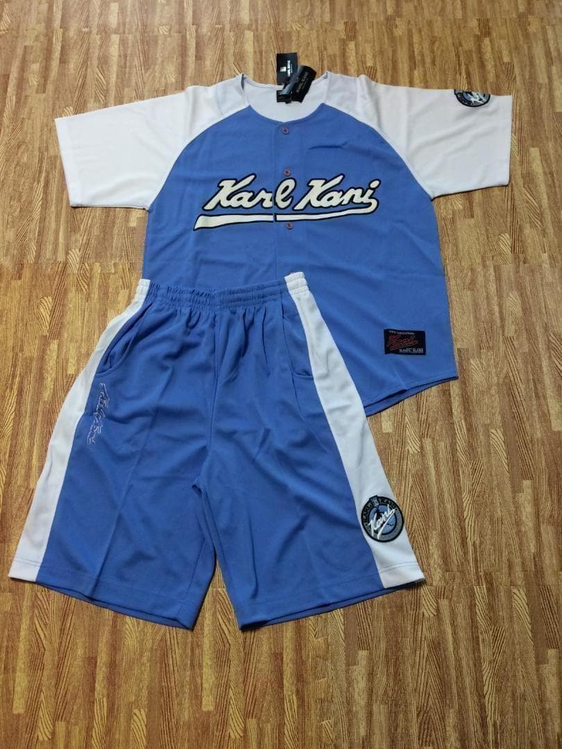 希少 新品 カールカナイ KARL KANI セットアップ ジャージスーツ ②