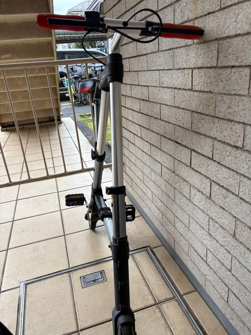 A-bike plus 折りたたみ自転車 　赤　軽量　折り畳み　コンパクト