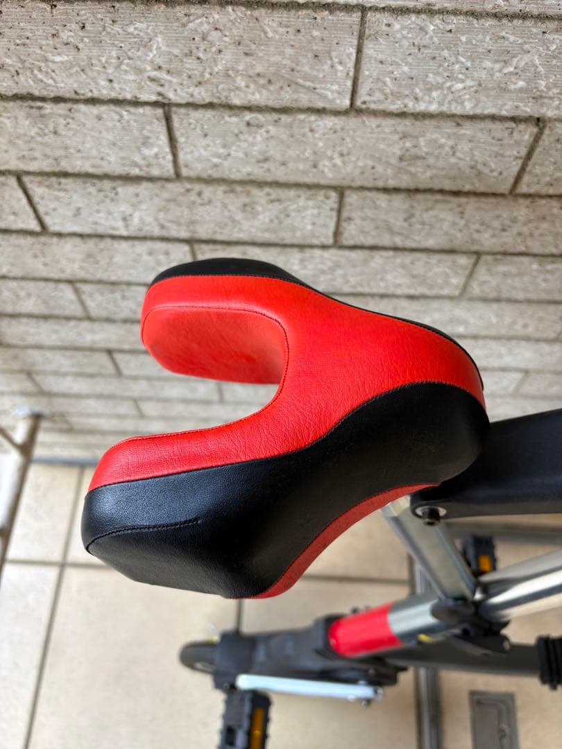 A-bike plus 折りたたみ自転車 　赤　軽量　折り畳み　コンパクト