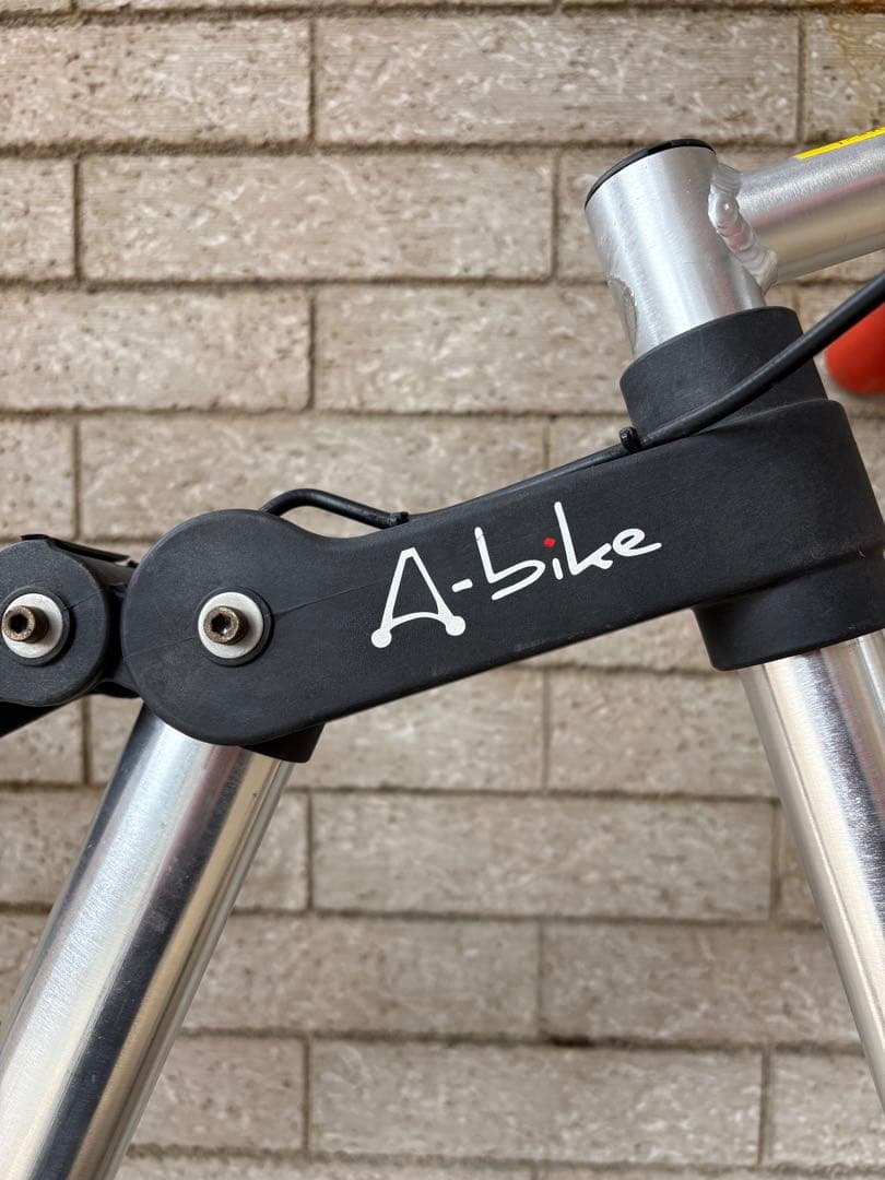 A-bike plus 折りたたみ自転車 　赤　軽量　折り畳み　コンパクト