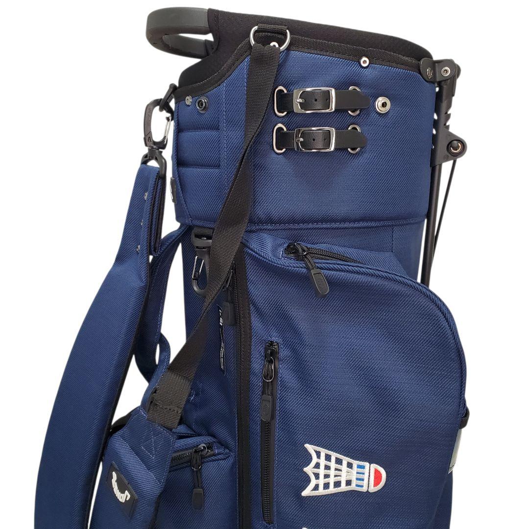 限定モデル 美品 JONES Trouper R キャディバッグ ネイビー