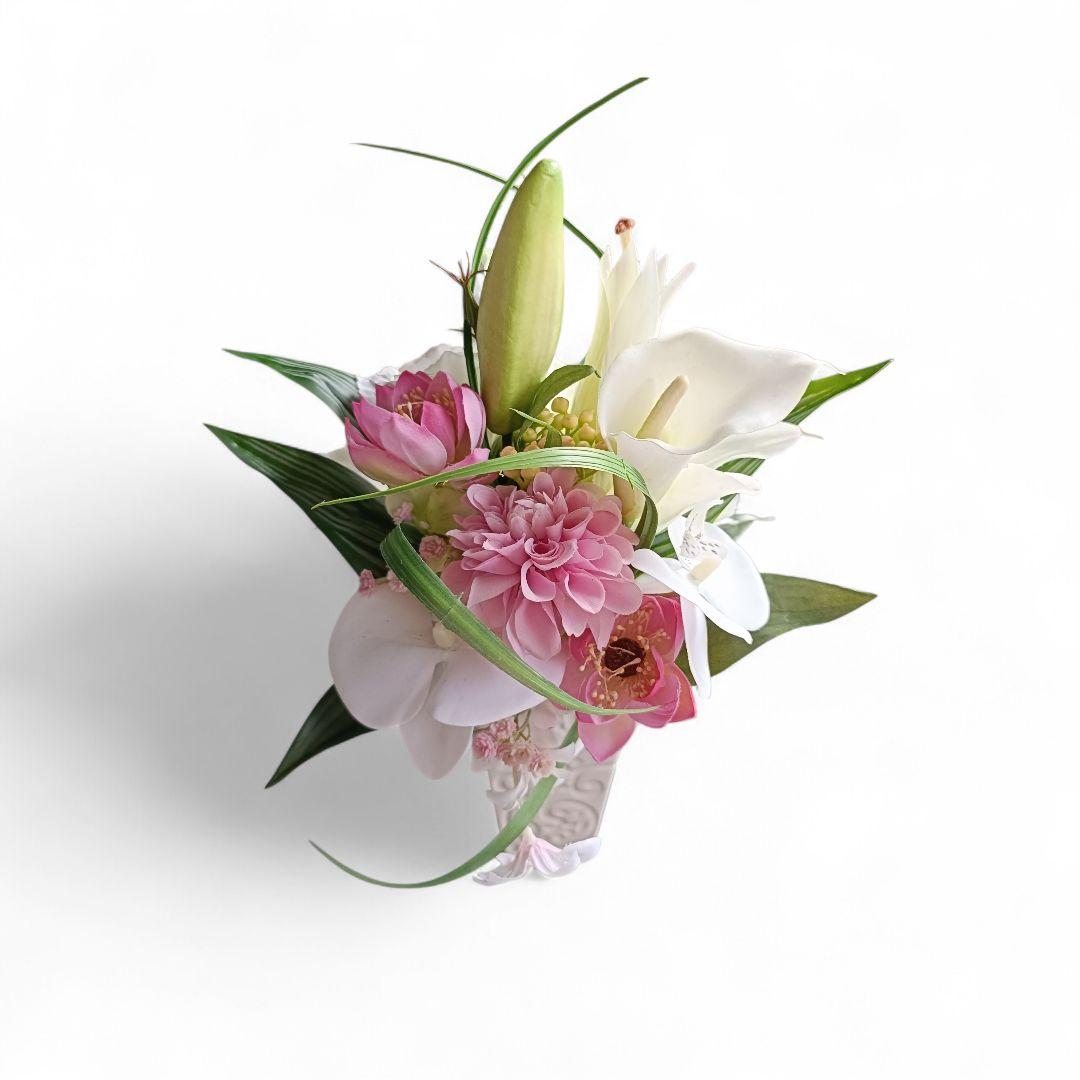 ✿リバーシブル の仏花　②　〜①WHITE②ピンク系〜