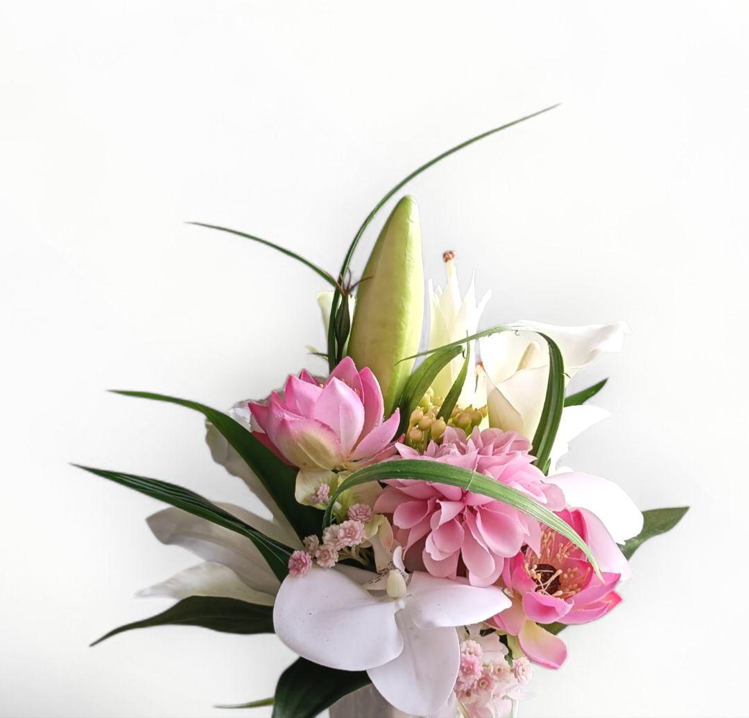 ✿リバーシブル の仏花　②　〜①WHITE②ピンク系〜