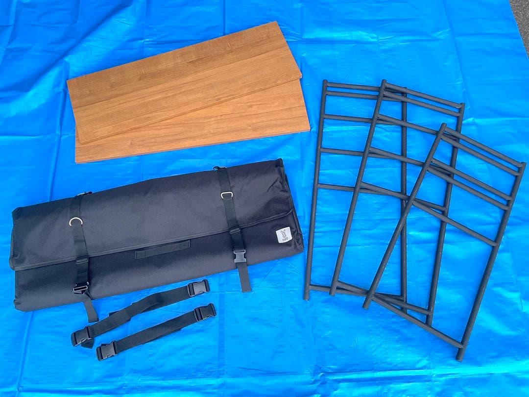 DOD テキーラキッチンレッグ 専用収納ケース付 TL4-568-BK