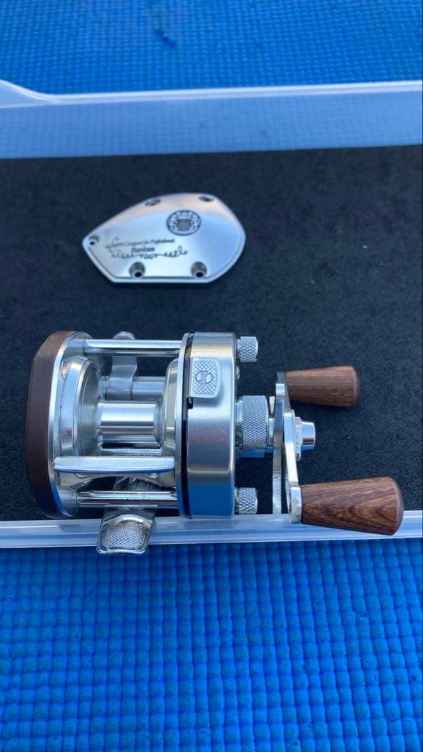 シマノ　Shimano Bantam100 バンタム100 ウッドカバー