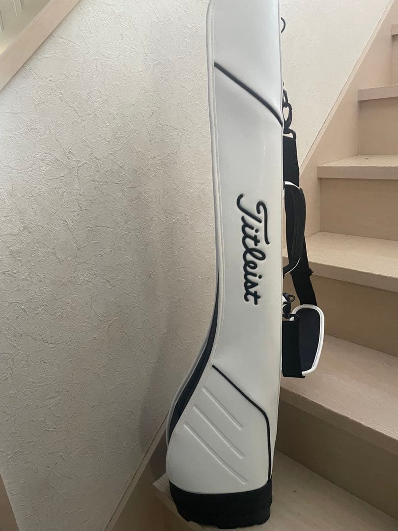 Titleist ゴルフバッグ ホワイト　クラブケース