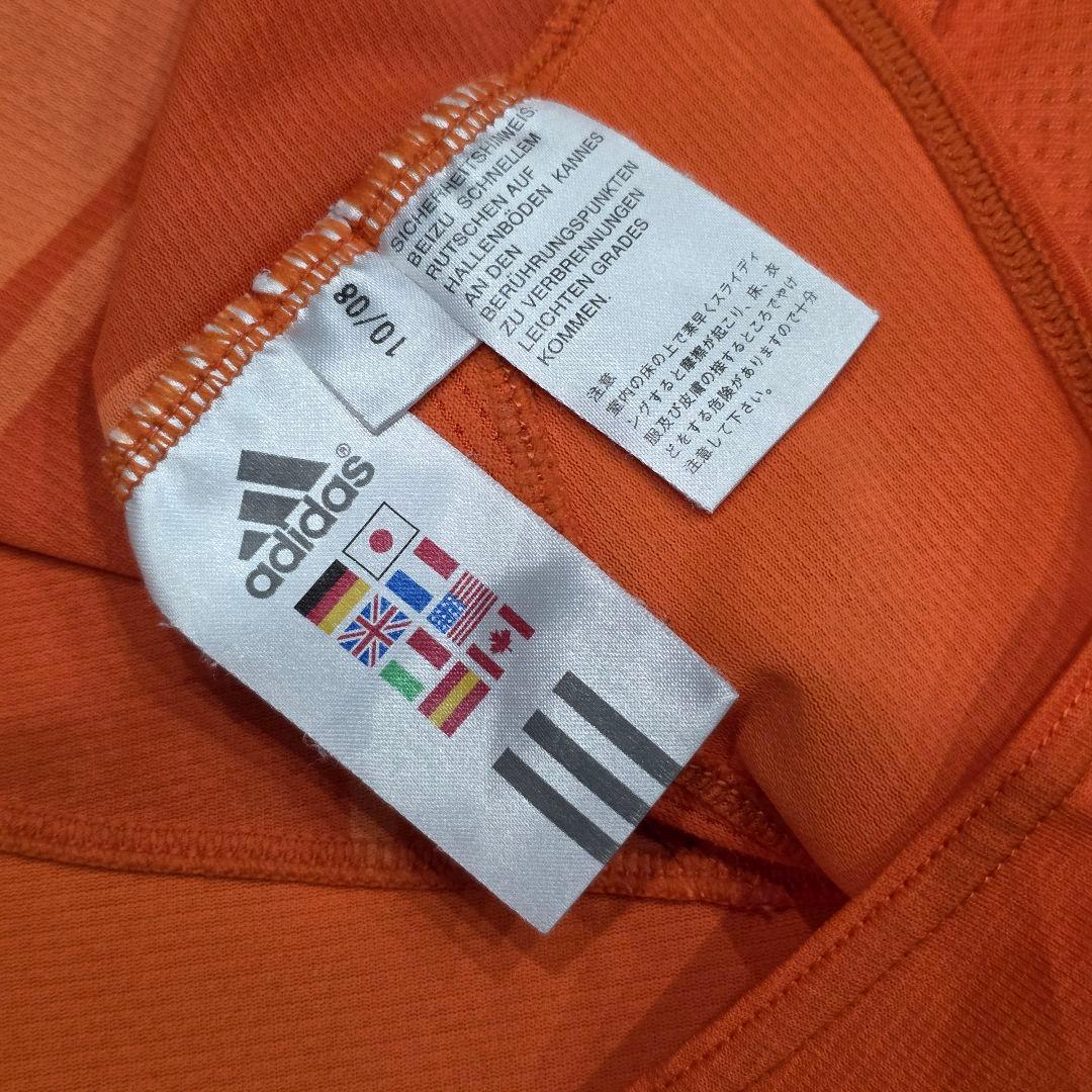 アルビレックス新潟　プラクティスシャツ　長袖　adidas　アディダス　オレンジ