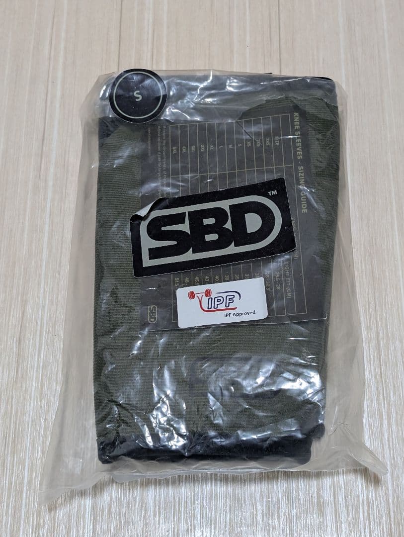 SBD Endure(エンデュア) ウェイトリフティングニースリーブ Sサイズ