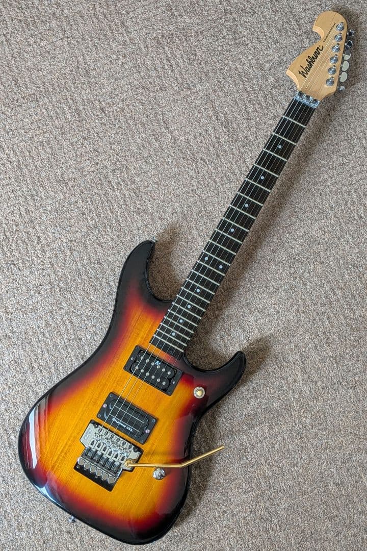 美品レアWashburn N2 Nuno L500 3TS サンバースト