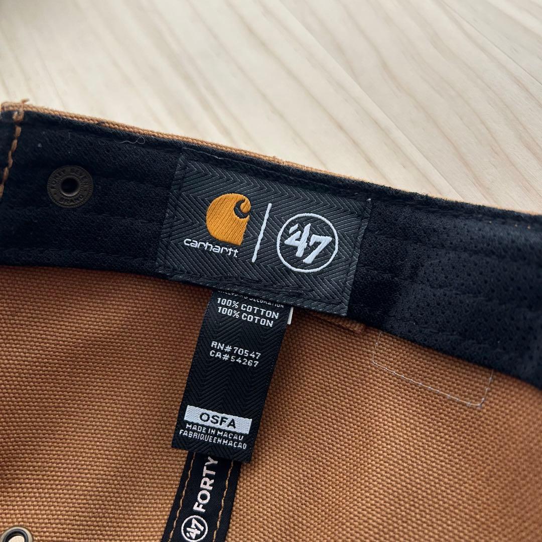 RAIDERS Carhartt 47 CAPTAIN STRAPBACK 完売