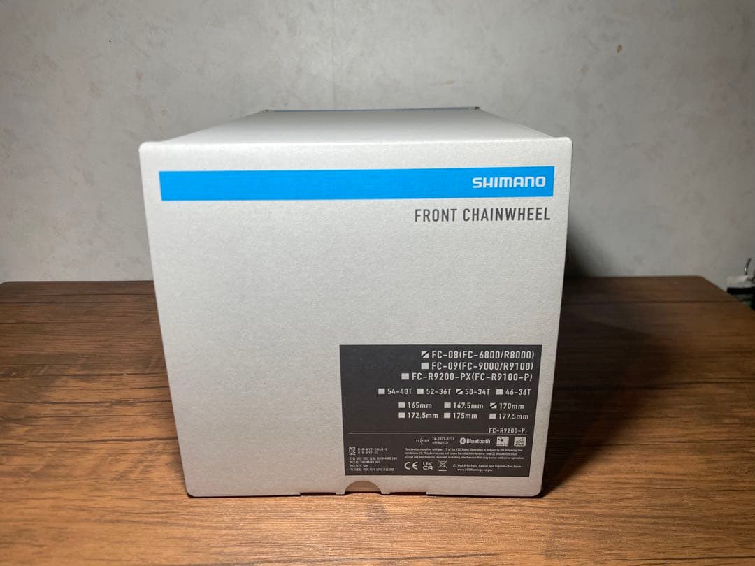 FC-08 ULTEGRA クランクセット 50-34T／170mm