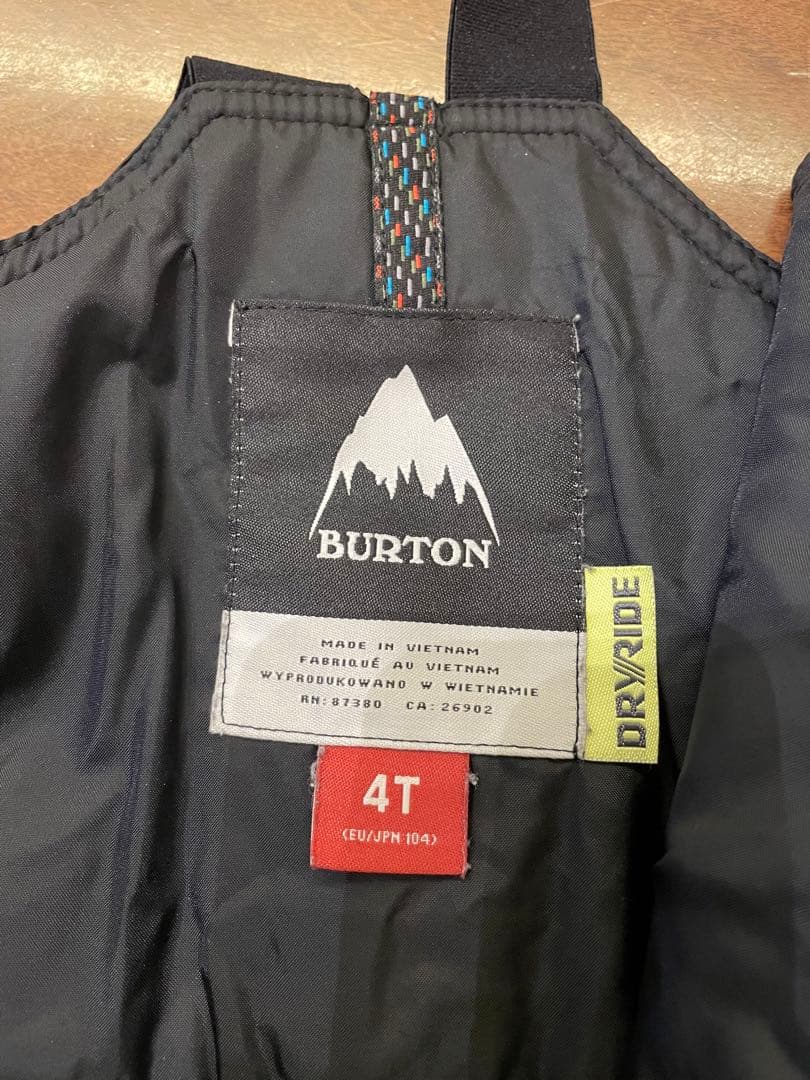BURTON キッズ　ウェア