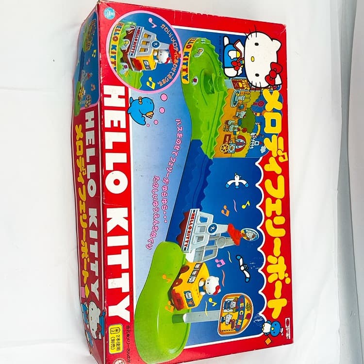 昭和レトロ　ハローキティ　HELLO KITTY メロディフェリーボード