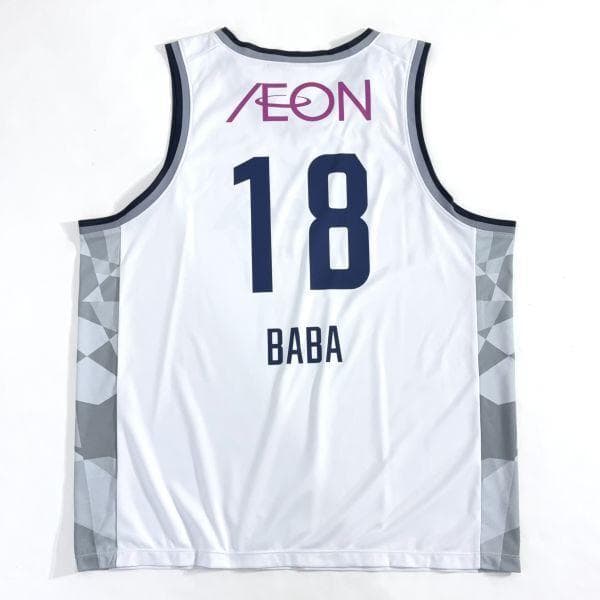 長崎ヴェルカ レプリカ バスケット ユニフォーム 18 馬場雄大 XL Bリーグ