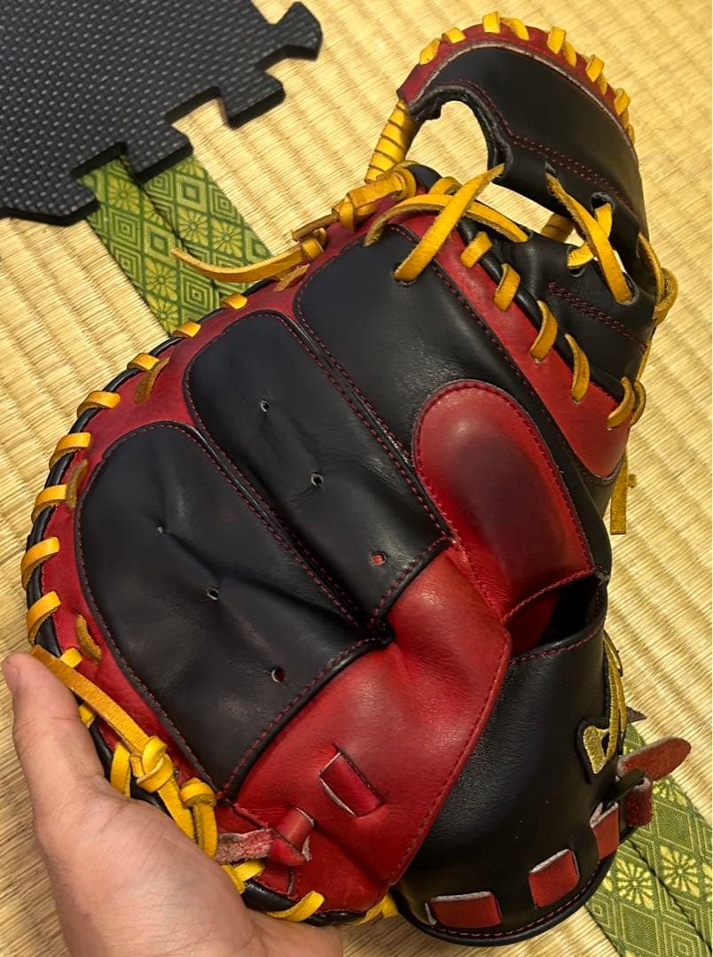 ハタケヤマ　キャッチャーミット　甲斐拓也モデル　軟式用　型番TH-SH62