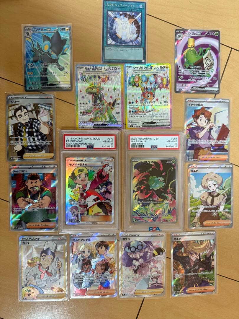 PSA10 モノマネむすめ フシギダネ 他カード13枚セット