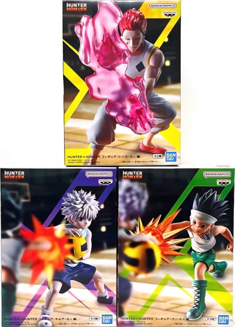 HUNTER×HUNTER【G.I編】フィギュア & ガシャポンComplete