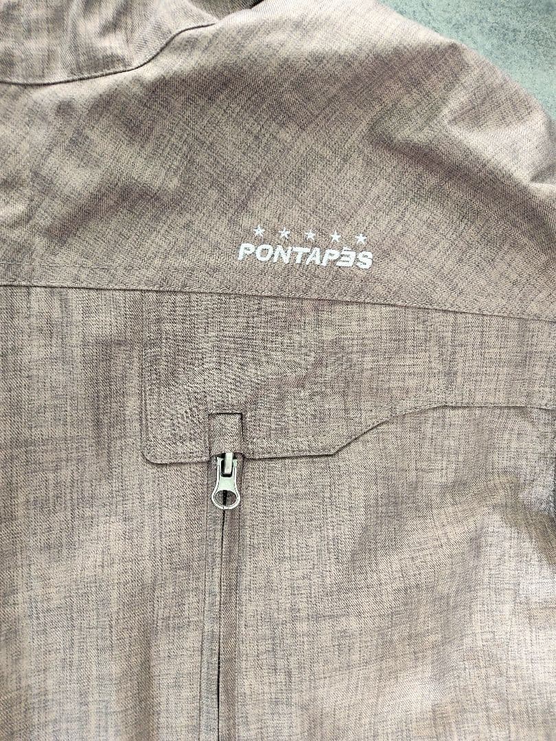 PONTAPES ポンタぺス スノーボードウェア グレージュ つなぎ グローブ付