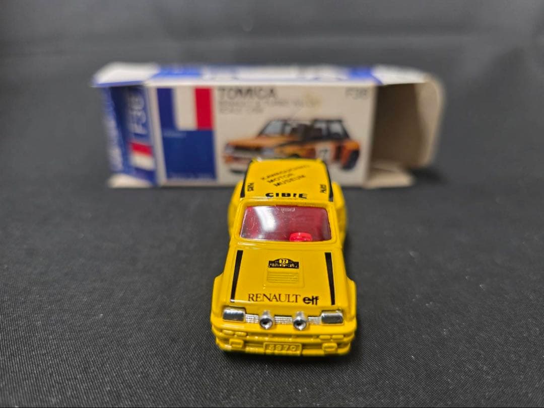 トミカ青箱F36ルノー5ターボラリー(日本製)河口湖ミュージアム レア
