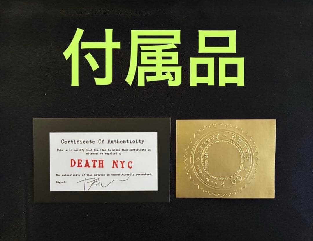✖︎世界限定100枚✖︎ DEATH NYC 現代アート ポスター OP04