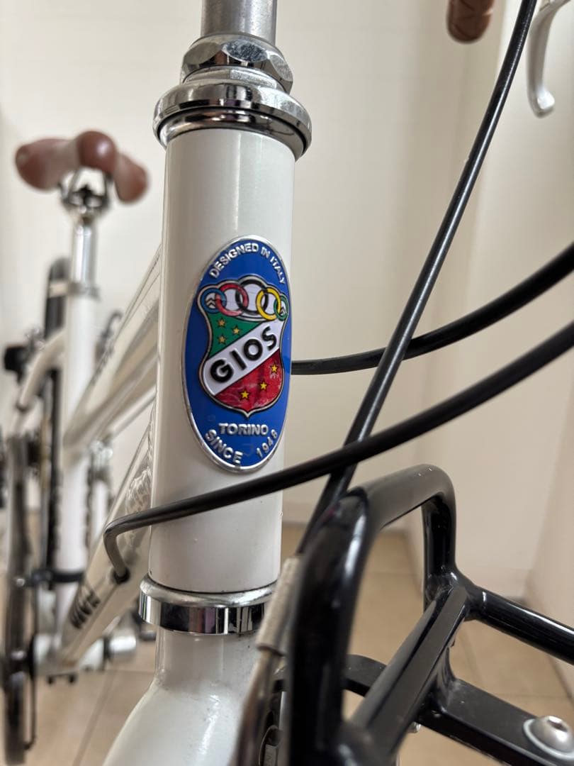 GIOS LIEBE ホワイト シティサイクル 26インチ