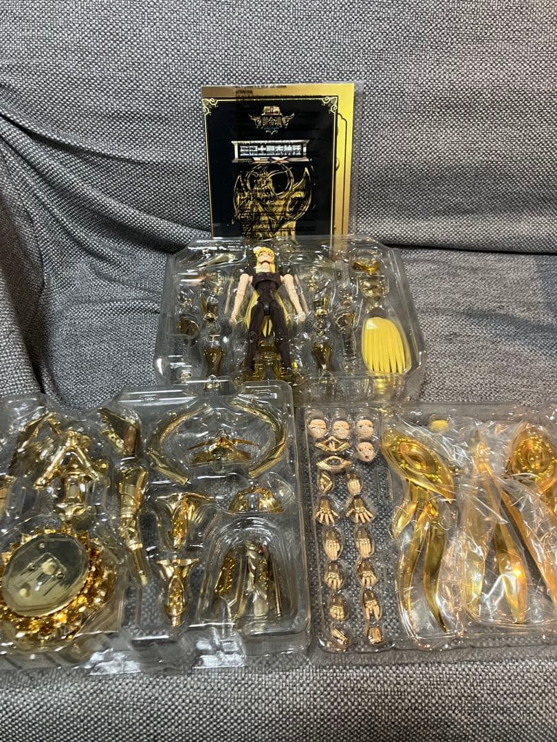 開封品　聖闘士聖衣神話 EX 乙女座　バルゴ　シャカ (神聖衣) 黄金魂