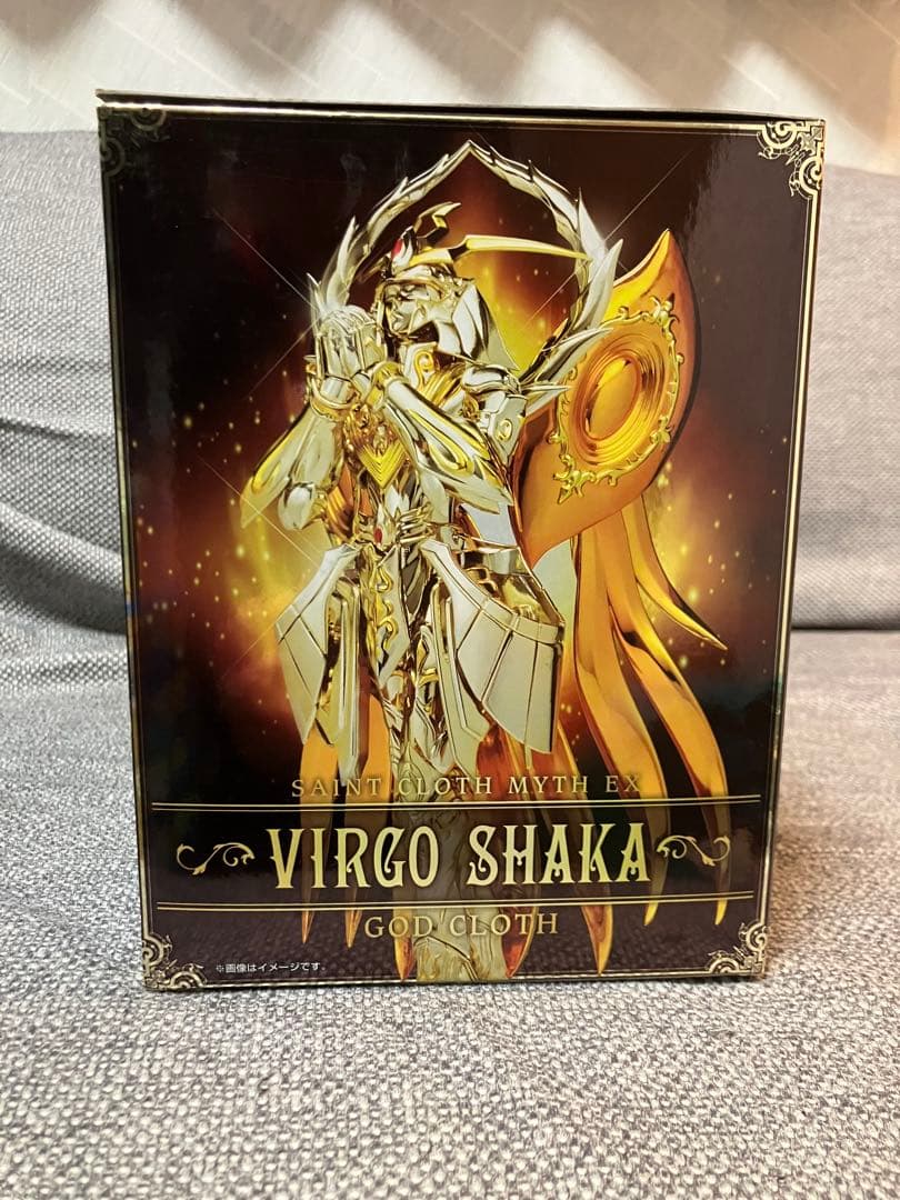 開封品　聖闘士聖衣神話 EX 乙女座　バルゴ　シャカ (神聖衣) 黄金魂