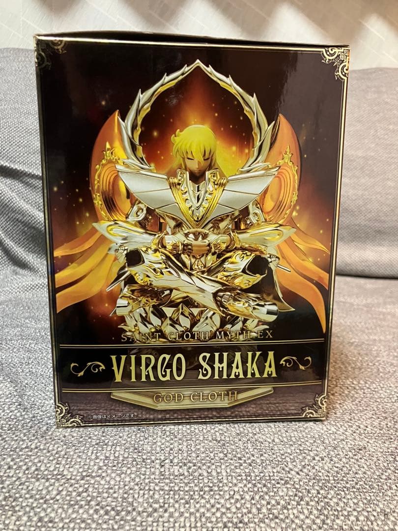 開封品　聖闘士聖衣神話 EX 乙女座　バルゴ　シャカ (神聖衣) 黄金魂