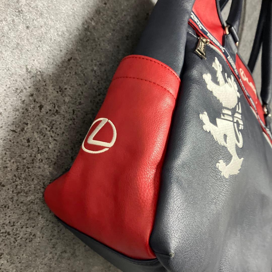 LEXUS レクサス　アドミラル　レザー　ハンドバッグ　ゴルフ　バッグ