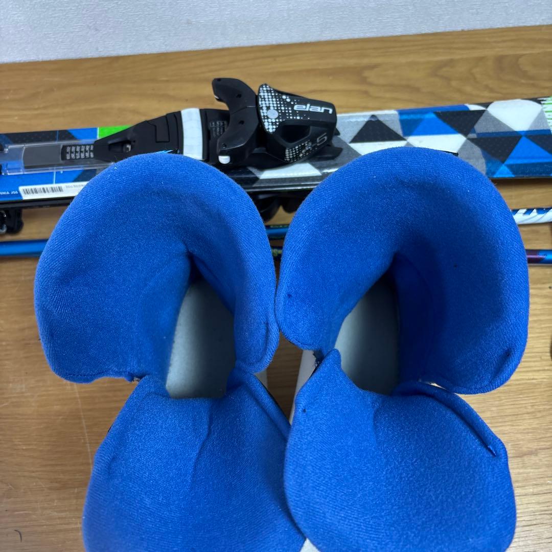 ジュニアストック付スキーセット　elan 130cm hart 25cm