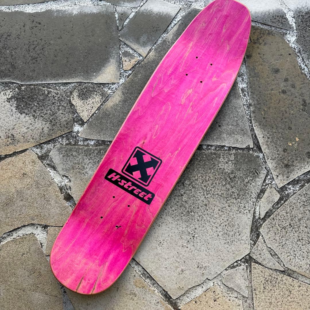 H-street スケボーデッキ　KIDSKONG FLAT NOSE 横乗り