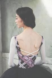 【美品】スティナ stina レオタード (M) 白ロングスリーブ