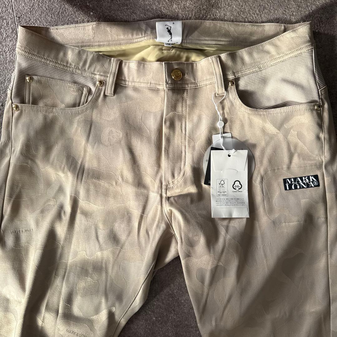 MARK&LONA ゴルフパンツ　52 新品未使用タグ付