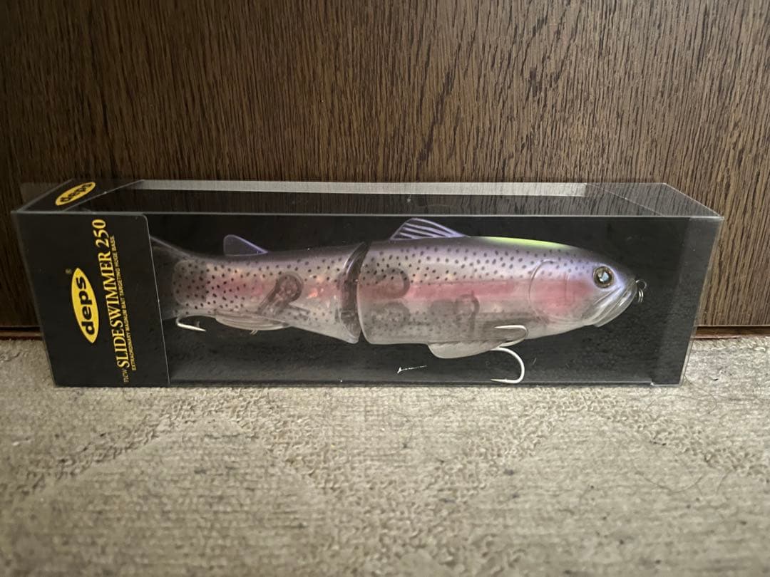 【限定品】deps スライドスイマー250 リミテッドパープルレインボー 新品