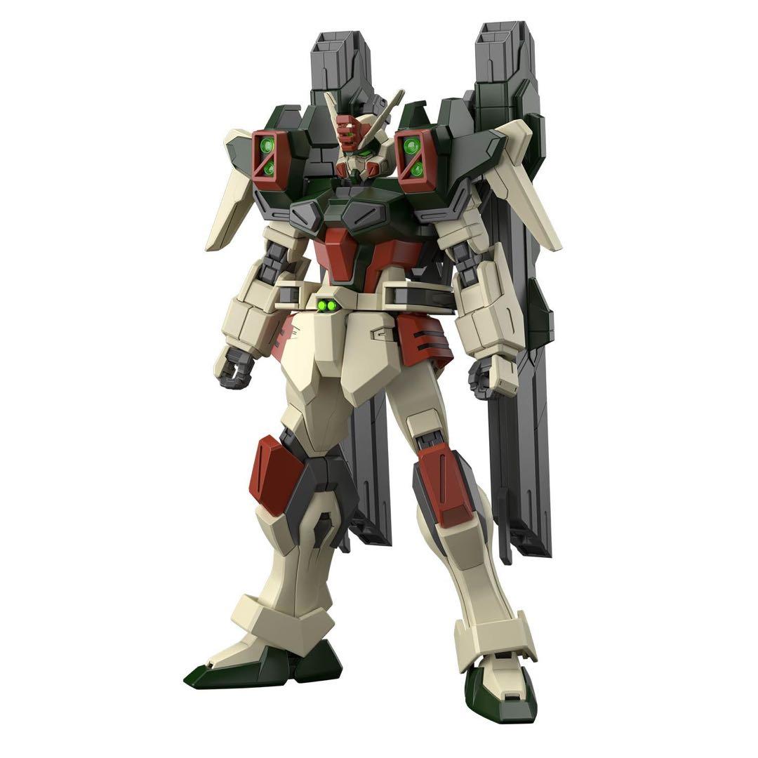 HGミーティアユニット2個、デュエルブリッツ、ライトニングバスターガンダムセット