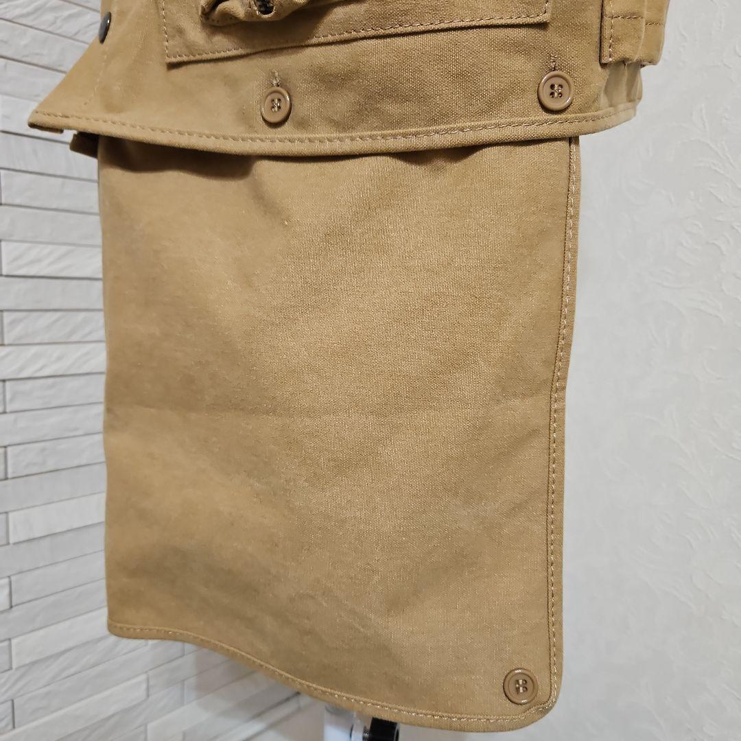 DOD ベベベノヴェスト　キャンプエプロン　カラー　タン系