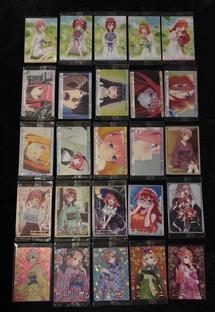 五等分の花嫁 ウエハース　まとめ売り
